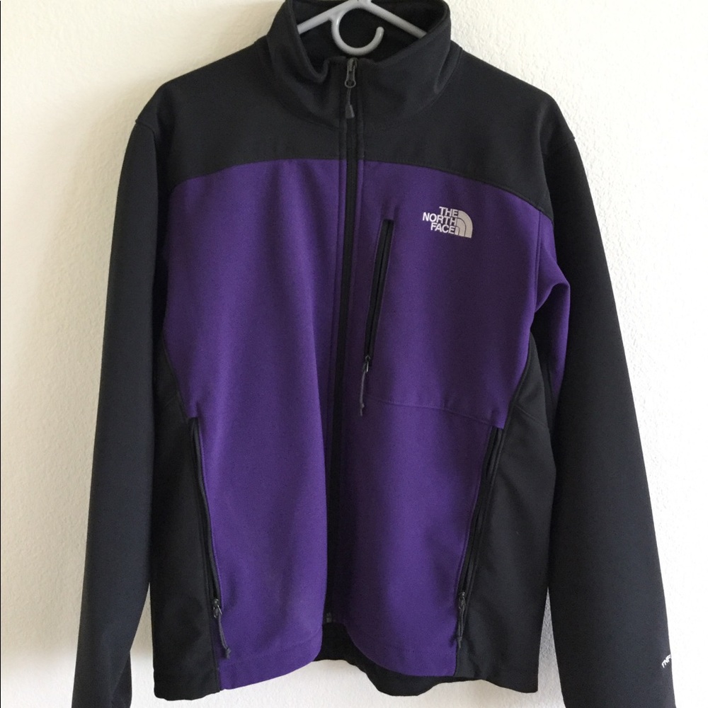 The North Face Apex Jacket Purple/Black. Medium